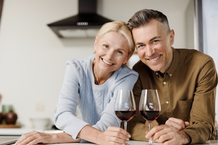 couple with wine