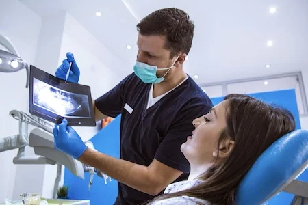 doctor with patient